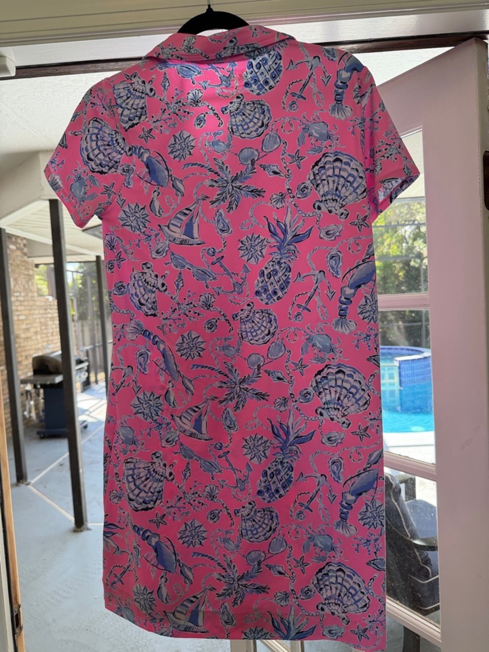 Lilly Pulitzer Pink Tropical Print Mini Dress - Picture 5 of 6